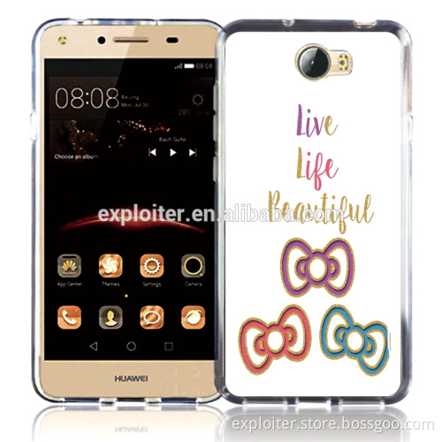 Shenzhen exploiter epoxy design phone case for huawei y5